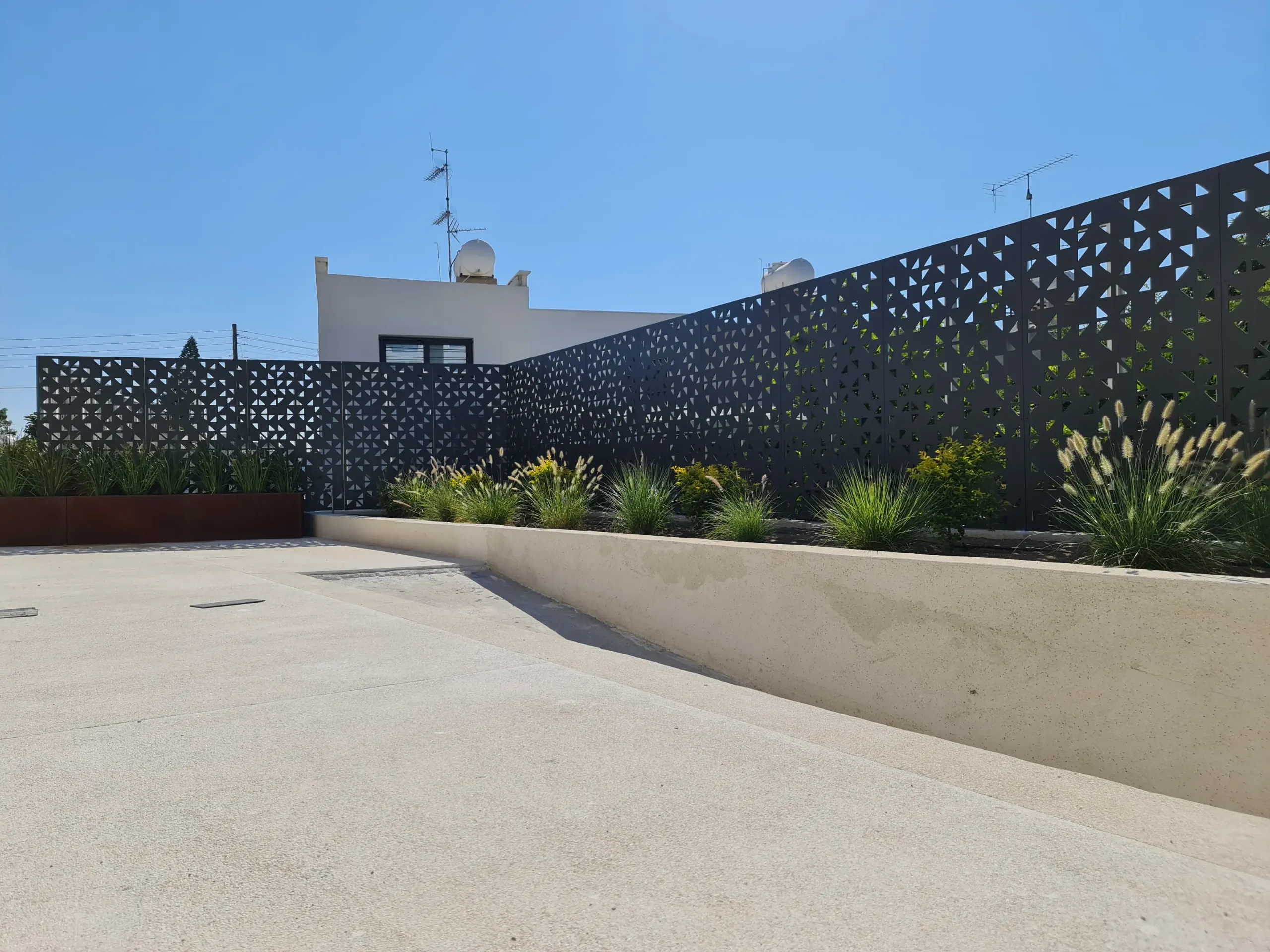 Preview of Fence placement.