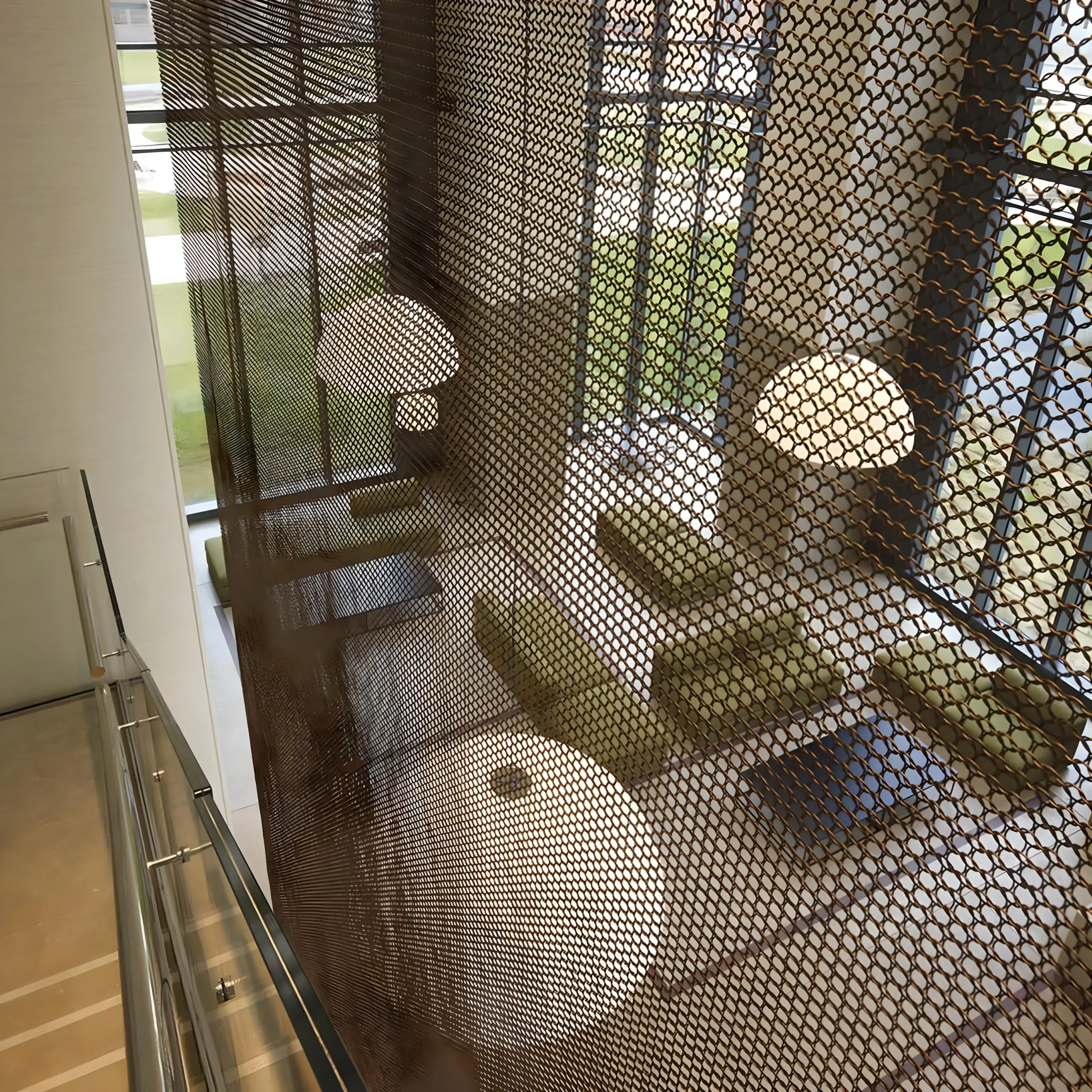 Preview of Metal Drapery placement.