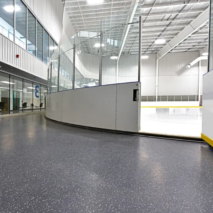 Preview of Rubber Floor placement.