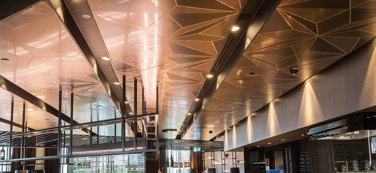 Preview of Stretch Ceilings placement.